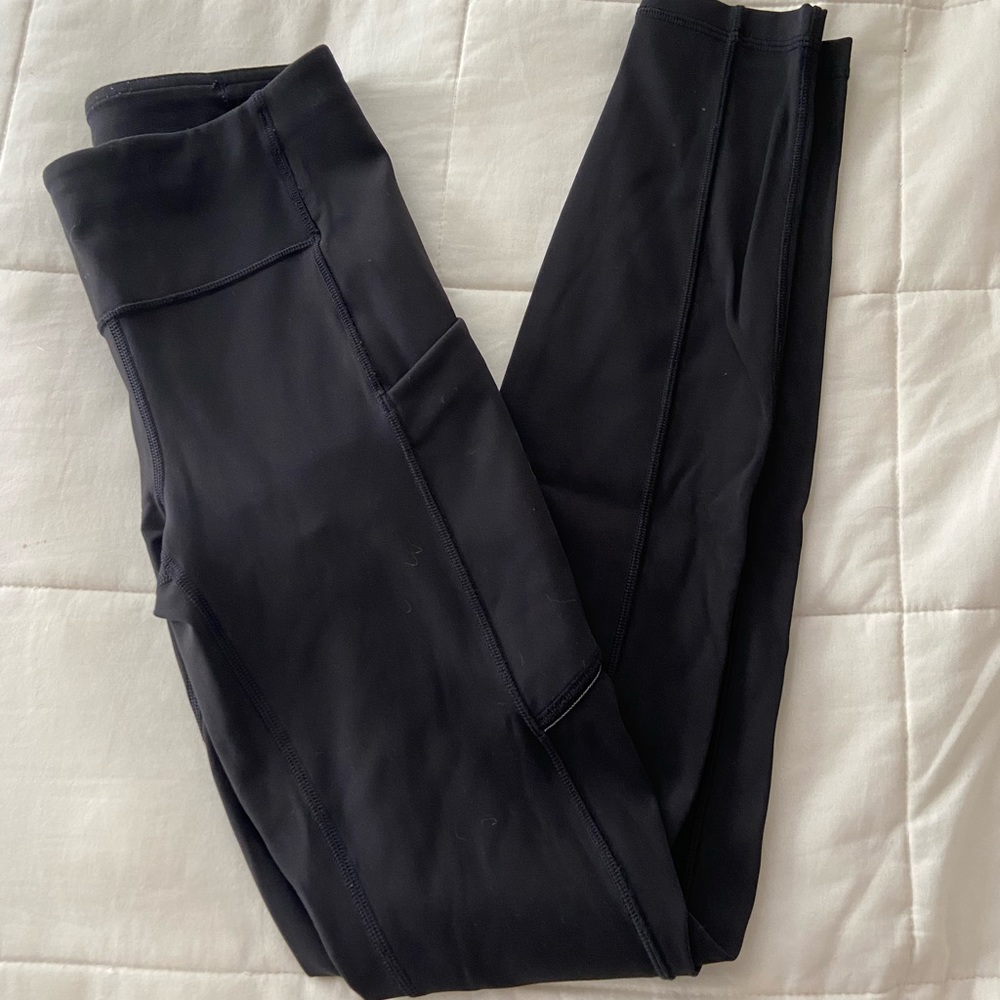 Lululemon Wunder Train Leggings with Pockets Size 2